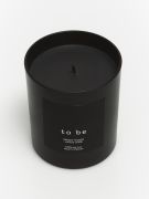 Scented Сandle Black Soy Wax SWEET WOOD 