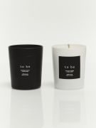 Набір парфумованих свічок “to be”, аромат WOODY AMBER та аромат SMOKED WOOD