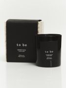 Парфумована соєва свічка “to be”, аромат SMOKED WOOD