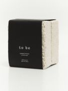 Парфумована соєва свічка “to be”, аромат SMOKED WOOD