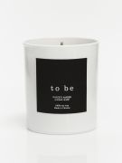Парфумована соєва свічка “to be”, аромат WOODY AMBER