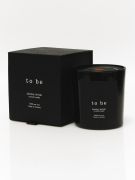 Парфумована свічка "to be" з білого соєвого воску SANDAL WOOD